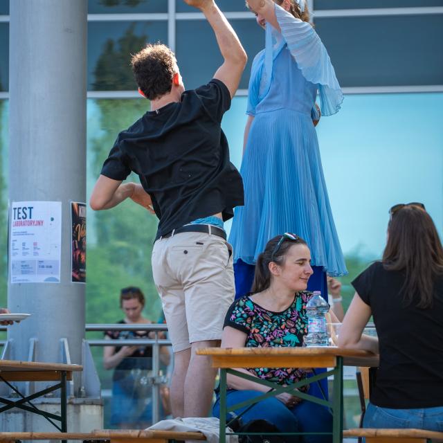 "Piąteczka" ze Szczudlarką.